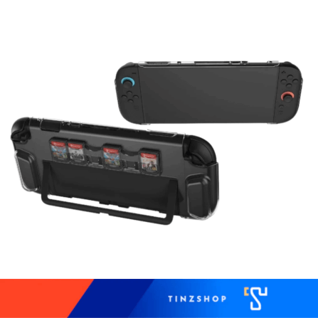 เคสใสกันรอย NINTENDO SWITCH 2 DOBE TNS-3155 พร้อมช่องเก็บตลับเกม 6 ช่อง_3